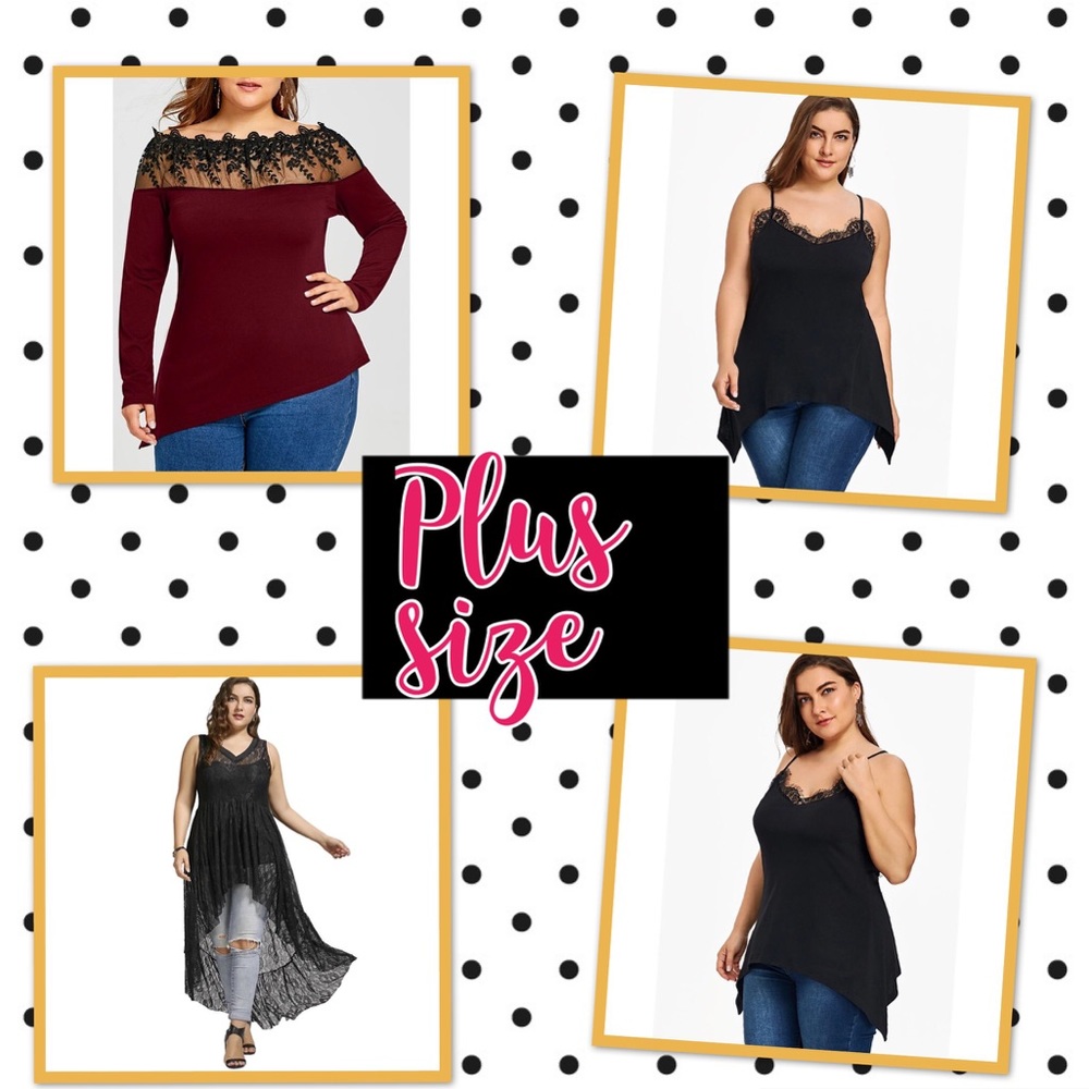 Plus size brand new clothing 